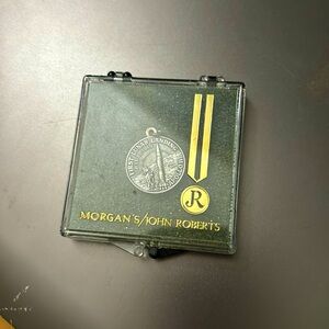 NASA Saturn Apollo 1 Moon Landing commemorative collectible, vintage pendant.